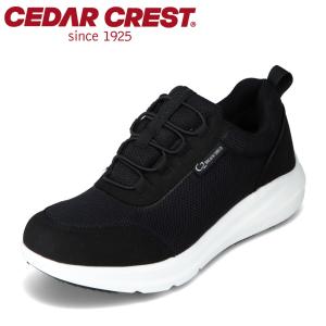 スニーカー レディース セダークレスト 透湿 防水 ユーティリティスニーカー CEDAR CREST CC-9451 ブラック 爆買