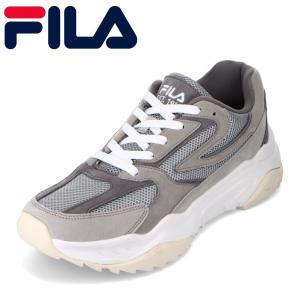 フィラ FILA FC-5235 メンズ スニーカー Fortuna ボリュームソール 厚底 トレンド 定番 グレー｜shoe-chiyoda