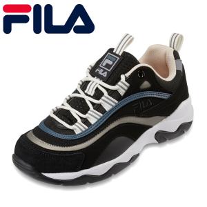 FILA フィラ WSS23010-964 レディース スニーカー F/Promenade 選手着用モデル ローカットスニーカー ブラック｜shoe-chiyoda