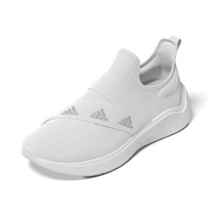 アディダス スニーカー レディース adidas PUREMOTION ADAPT ホワイト×グレー ID4430｜shoe-chiyoda