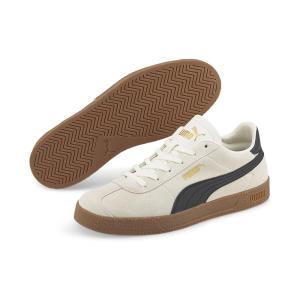 プーマ PUMA 381111.08L レディース ローカットスニーカー シンプル プーマ クラブ 人気 ブランド ホワイト×ブラック｜shoe-chiyoda