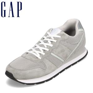 ギャップ GAP GPU92445C メンズ ローカットスニーカー 天然皮革 レザー レトロ シンプル 人気 ブランド グレー｜shoe-chiyoda