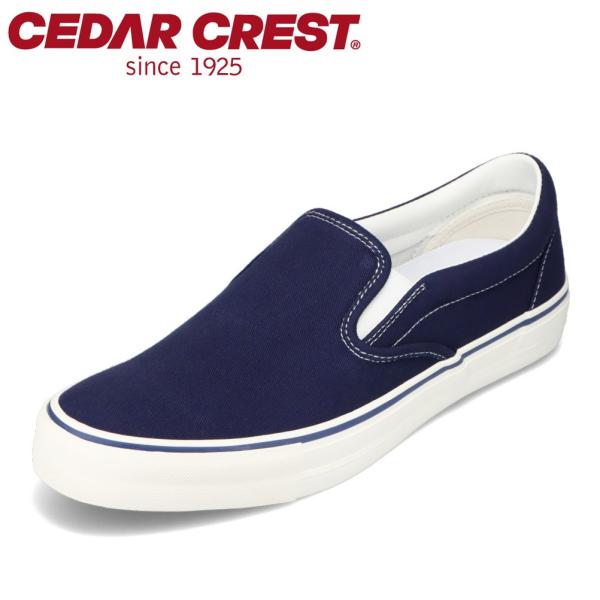 【SALE】セダークレスト CEDAR CREST CC-9410 メンズ スリッポン キャンバスス...