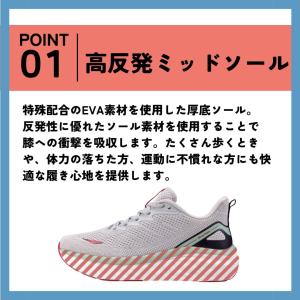 スリッポン メンズ 厚底 クッション 疲れにく...の詳細画像2