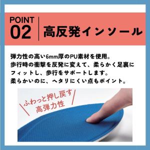 スリッポン メンズ 厚底 クッション 疲れにく...の詳細画像3