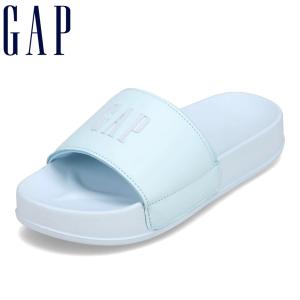 ギャップ GAP GPU22414CW レディース サンダル シャワーサンダル スリッパ ルームシューズ クッション性 シンプル サックス｜shoe-chiyoda