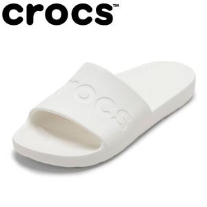 クロックス Crocs Slide 210088.W レディース サンダル シャワースリッパ ルームシューズ つっかけ スライド 軽量 ホワイト 爆買 SALE