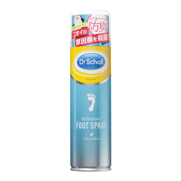 ドクターショール Dr.Scholl 007581 シューケア デオドラントフットスプレー 足の消臭...