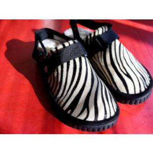 SHAKA シャカ SNUG CLOG スナッグクロッグ COWHAIR ゼブラ しまうま SK-2...