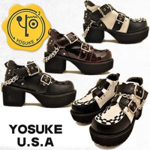 ヨースケ YOSUKE 厚底シューズ ローファー レディース靴 ※(予約)は3月下旬入荷分予約販売