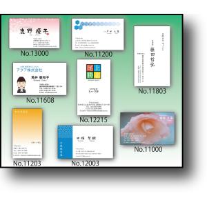 名刺作成 名刺印刷 お試し名刺 1セット40枚 約100種類から選択可