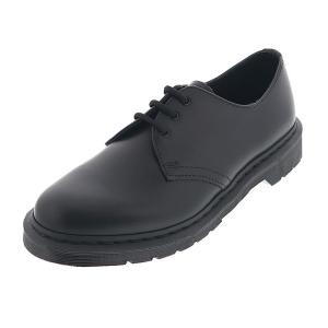 Dr.Martens ドクターマーチン 1461 MONO 3ホールシューズ レースアップシューズ 14345001 ブラック 黒｜shoemart