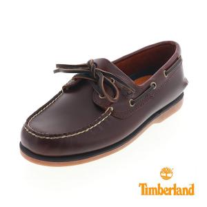 ティンバーランド クラシック ツーアイ ボートシューズ モカシン デッキシューズ Timberland CLASSIC BOAT SHOE TB 25077 214 ブラウン