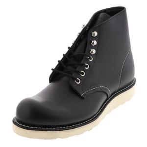 レッドウィング RED WING 6インチ クラシックラウンド 6" CLASSIC ROUND RW-8165 BL ブラック 黒｜shoemart