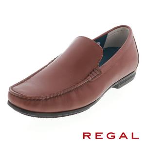 リーガル REGAL メンズ カジュアルシューズ 56HR AF スリッポンドライビングシューズ 本革 レザー ブラウン 茶｜shoemart