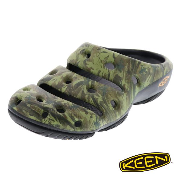 【セール】キーン クロッグ ヨギ アーツ メンズサンダル KEEN 1002034 CAMO GRE...