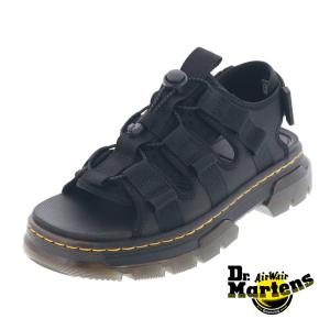 ドクターマーチン レディースサンダル Dr.Martens JERICHO 31578001 BLACK グラディエーター サンダル スポーツサンダル ブラック 黒｜shoemart