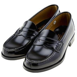 ハルタ HARUTA 4514 レディース ローファー 普通幅 2E 学生靴 学生 通学 日本製 正規品 黒 ブラック｜shoemart