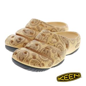 【セール】キーン クロッグ サンダル ヨギ アーツ バンダナ付き レディースサンダル メンズサンダル KEEN CAFFE LATTE PAISLEY 1027360 / 1027133｜shoemart