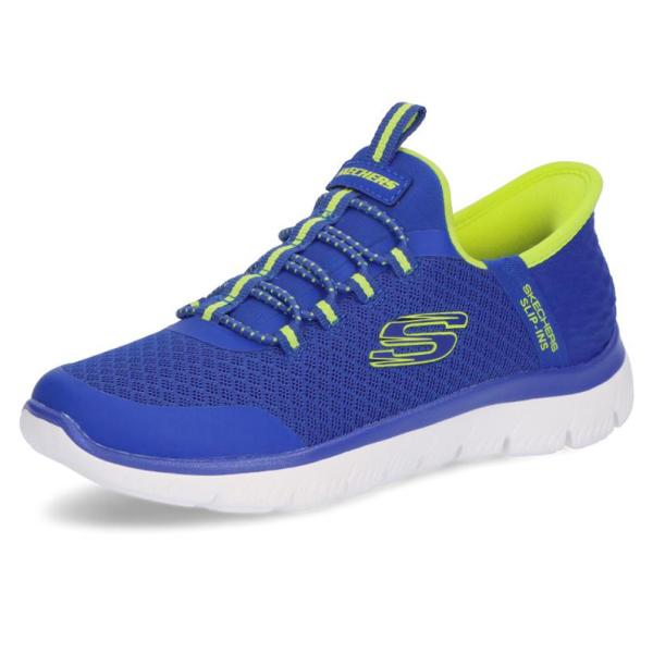 SKECHERS スケッチャーズ スリップインズ キッズ スニーカー 403833L BLLM BL...
