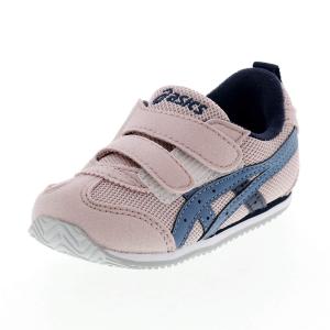 asics アシックス アイダホ ベビー アイダホ BABY N 1144A415-700 ピンク×ブルー ナロータイプ 幅細め 女の子 ベルトタイプ スクスクベビー