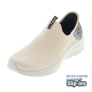 スケッチャーズ スリップインズ スニーカー レディース スリッポン シューズ SKECHERS Slip ins ULTRA FLEX 3.0 NATURAL STEP 149712/LPD レオパード｜shoemart