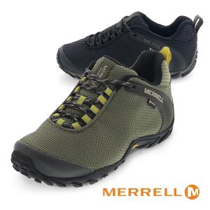 メレル レディース アウトドア シューズ トレッキング MERRELL カメレオン 8 ストーム GORE-TEX 防水 J033671 ライケン / J033103 ブラック｜shoemart