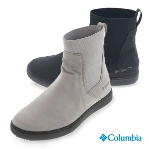 コロンビア マイレージ レインブーツ 防水 ミドルブーツ レディース ブーツ Columbia MYLEAGE RAIN BOOT WP YL1174 025 アールグレイ/010 ブラック｜shoemart