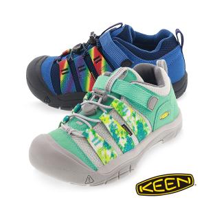 【セール】KEEN キーン ニューポート H2SHO キッズ ジュニア スニーカー アウトドア シューズ 子供靴 スリッポン 2022年 NEW ミント/ブルー 15.0cm〜23.5cm｜shoemart