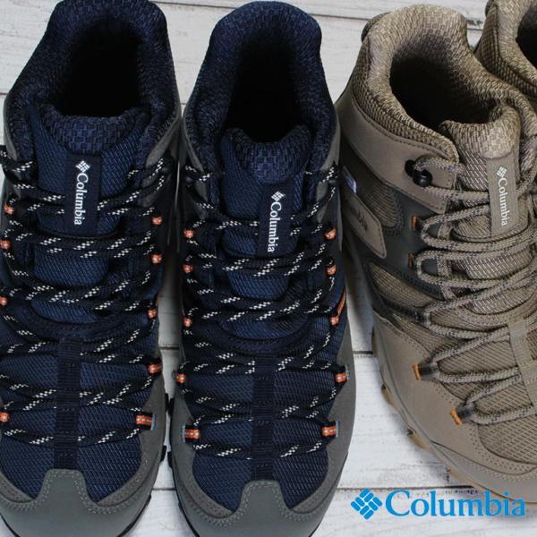 コロンビア ハイキングシューズ メンズ セイバー5 ミッド アウトドライ YM8135 010 28...