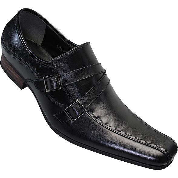 エスメイク ビジネスシューズ メンズ 7326 7328 ブラック ビジネス靴 紳士靴 スリップオン...