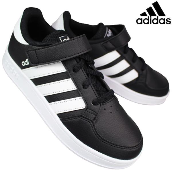 スニーカー アディダス コアブレイク C FZ0105 ブラック/ホワイト 19cm〜21.5cm ...