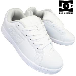 ディーシーシューズ MEN'S GAVELER SN DM221803 WWO ホワイト 26cm〜28cm メンズ スニーカー シューズ 紐靴 通学靴 白靴 作業靴