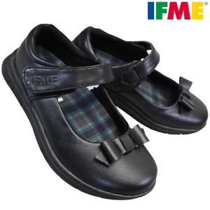 フォーマルシューズ イフミー IFME 20-2829 ブラック 15cm〜21cm キッズ 女の子 ワンストラップ 子供靴 マジックテープ