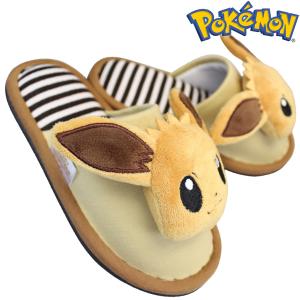 スリッパ 子供用 イーブイ 211486 ブラウン 18〜20cm
