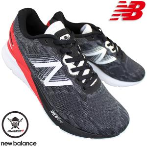 ニューバランス ランニングシューズ スニーカー NB HANZO MHANZUW3 メンズ ブラック 2E ひも靴 運動靴 New balance 25.5cm〜28cm