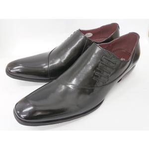 バンプアンドグラインド サイドレースタイプ ビジネスシューズ ＢＧ−６０７１（ブラック）メンズ  靴｜shoes-aman