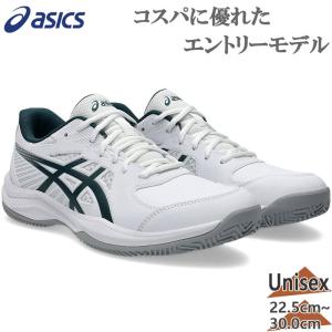アシックス メンズ レディース COURT SLIDE 4 CLAY/OC(オムニ・クレー) コートスライド 靴 シューズ テニス 競技 部活 1041A491