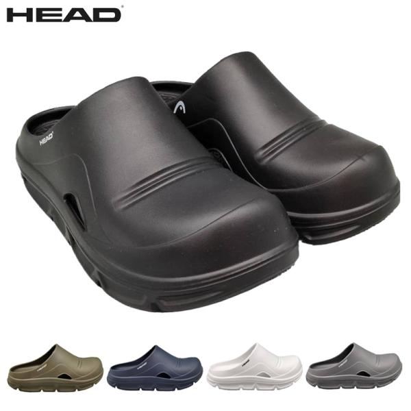 ヘッド　サンダル メンズ サンダル 靴 シューズ クロッグ 軽量 クッションサポート オフィス ビジ...