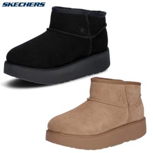 SKECHERS（スケッチャーズ） ムートンブーツ レディース スリップ