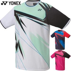 YONEXゲームシャツ半袖　(サイズL) YONEX（ヨネックス） ゲームシャツ メンズ 半袖 シャツ トレーニング