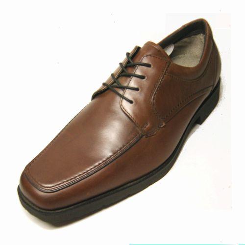 PRO-COMFORT プロコンフォート PC600 ダークブラウン 本革 Uチップモカ　メンズ・ビ...