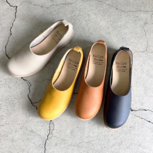 Recipe（レシピ） RP-244 スリッポン CAM キャメル スリップオン 靴