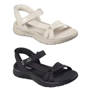 Skechers Slip-ins GO WALK FLEX SANDAL-ILLUMINATE 141481 スケッチャーズ スリップインズ：ゴーウォーク フレックス SD - イルミネイト サンダル 22〜26cm