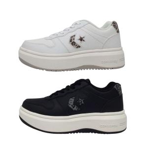 converse NX361 PS LP コンバース NEXTAR ネクスター nx361 WHT/LEO ホワイト/レオ BLK/LEO ブラック/レオ 22.5cm〜25.0cm ひも靴 WOMENS レディス