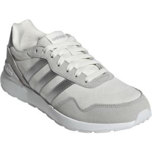 adidas RUN 60s 4.0 W JR6628 アディダス ラン60ｓ 4.0 レディス 女性 22.5〜26.0cm ひも靴 カジュアルスニーカー CWHITE/SILVMT/GRETWO ホワイト/シルバー