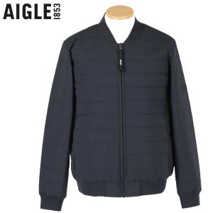 エーグル AIGLE ZBHAC91 006 カラー：ブラック（メンズ）  撥水 リバーシブルジャケット｜shoes-sinagawa