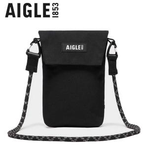 エーグル AIGLE ZNHAF35 001 アーバンモビリティネックポーチ （ブラック）｜shoes-sinagawa