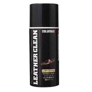 泡状汚れ落とし＋ツヤ出しクリームツヤ革専用ムーススプレーCOLUMBUSコロンブスLEATHER CLEANレザークリーン（日本製）