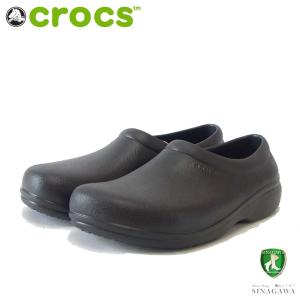 crocs クロックス ON THE CLOCK WORK SLIPON オン ザ クロック ワーク スリップオン 205073001 ブラック（ユニセックス） シューズ クロッグ サボ スリッポン